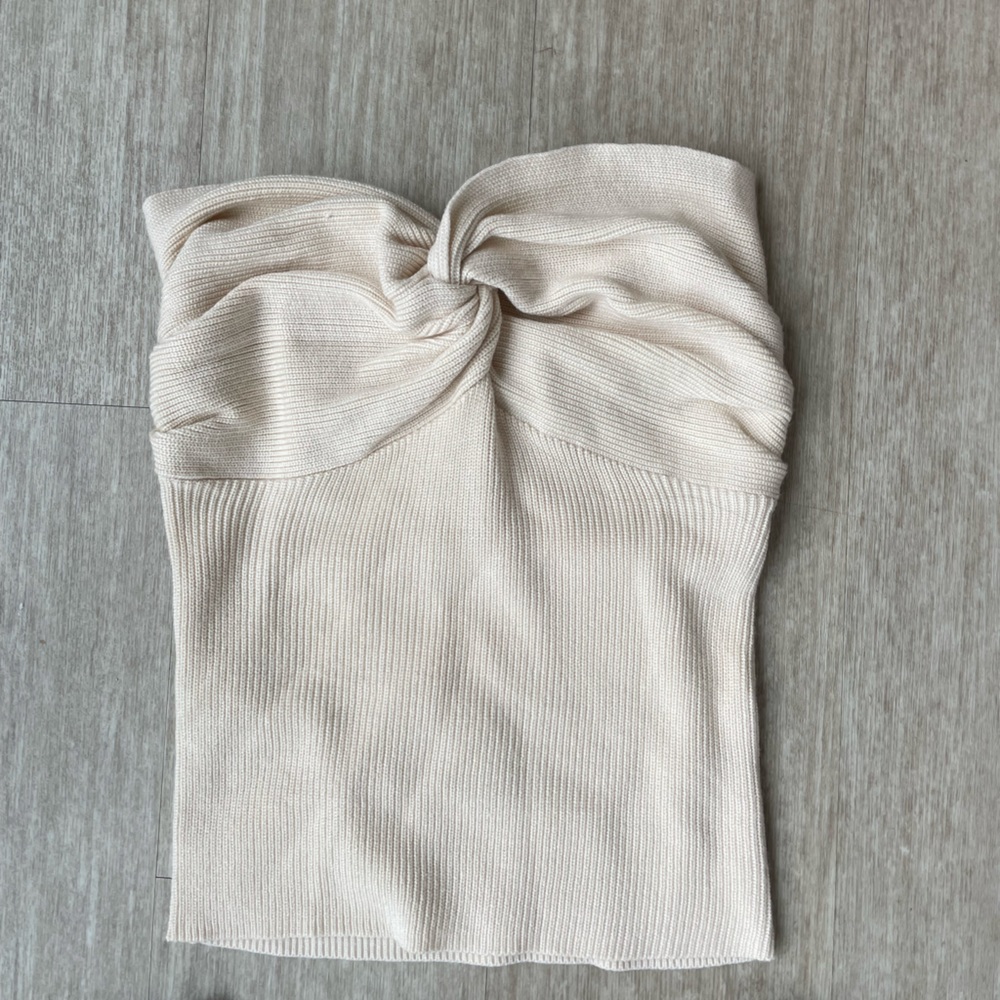 CREAM TUBE TOP